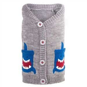 Shark Dog Cardigan - SIZE XS - NEW